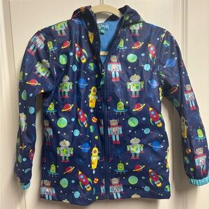 Boys lined, hooded, raincoat